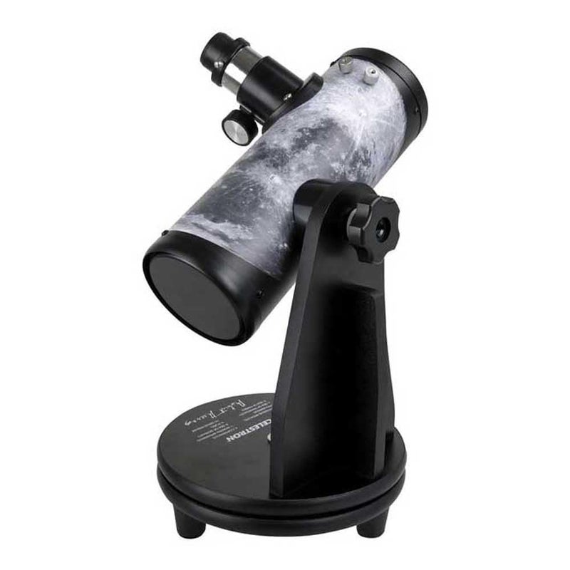 Celestron تلسكوب القمر من سلسلة سيلسترون المميزة بواسطة روبرت ريفز، تلسكوب فلكي رائع للقمر، أسود (22016) - Image 4